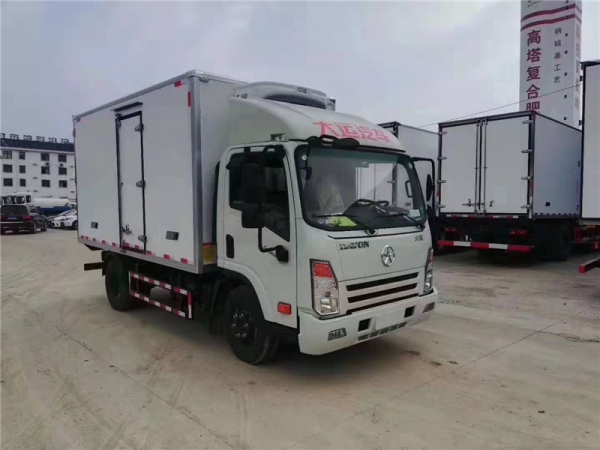 大运蓝牌冷藏车国六