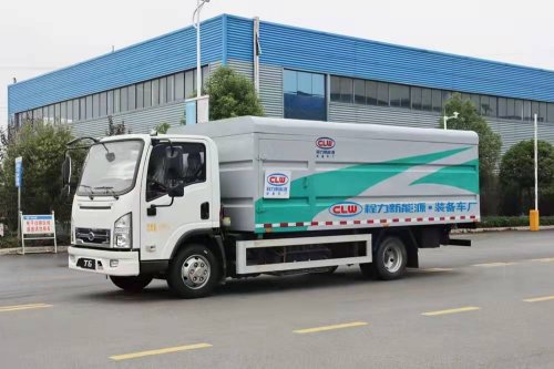 比亚迪T6纯电动密封式桶装垃圾车