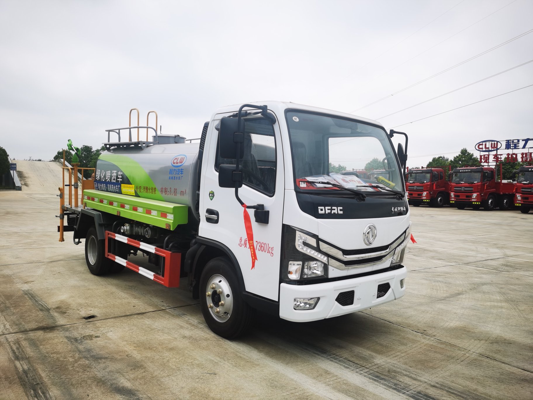 东风5方洒水车功能简介